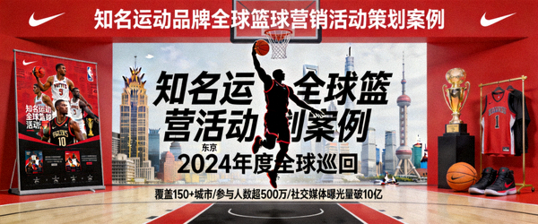 知名运动品牌全球篮球营销活动策划案例